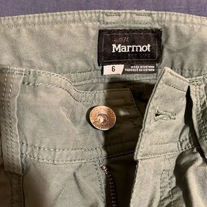 Marmot hiking pants (green, M)